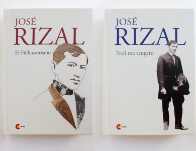 Diseño de cubiertas de libros deJosé Rizal