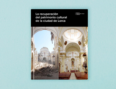 Cubierta de libro sobre la reconstrucción de Lorca